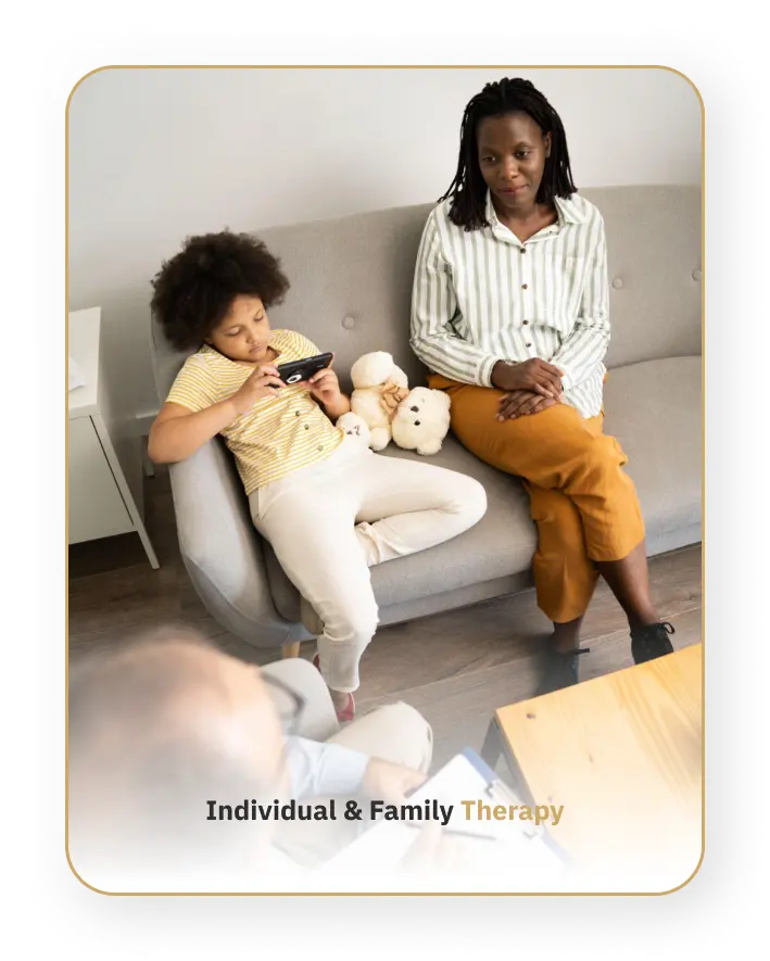 our services - individual and family therapy