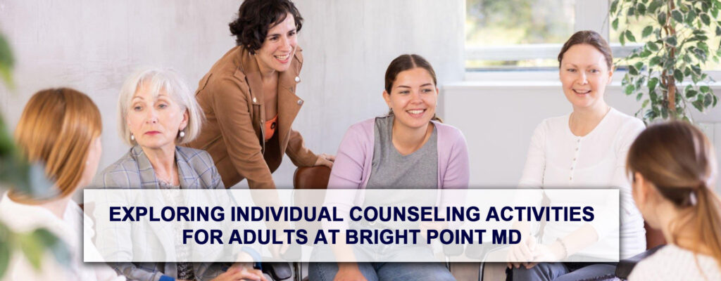individual counseling activities for adults